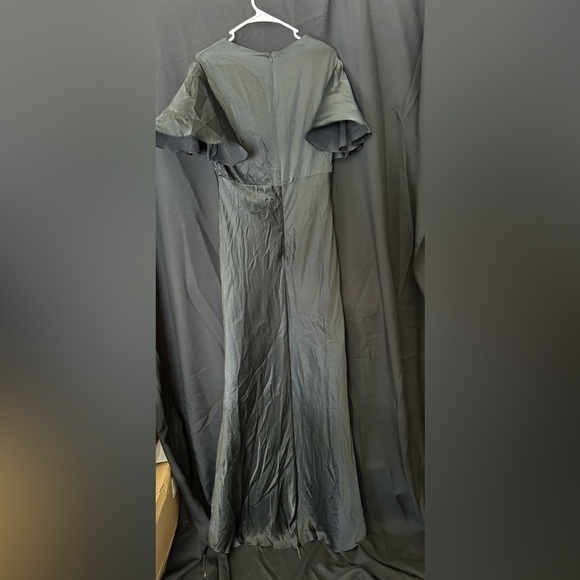 Mac Duggal 55402 NWT Flounce Sleeve Evening Dress - Picture 5 of 6